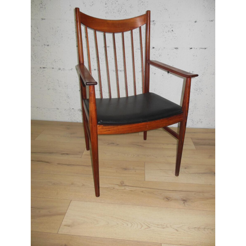 Paire de chaises vintage Sibast en palissandre, Arne VODDER - 1960