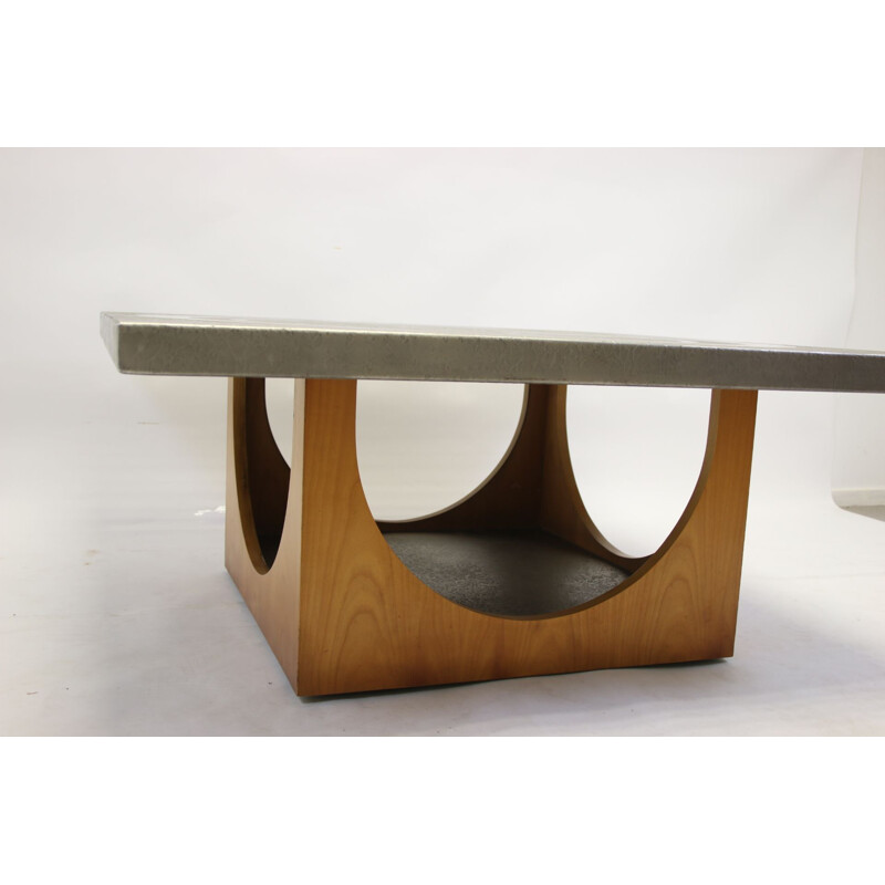 Vintage coffee table Heinz Lilienthal 1970s