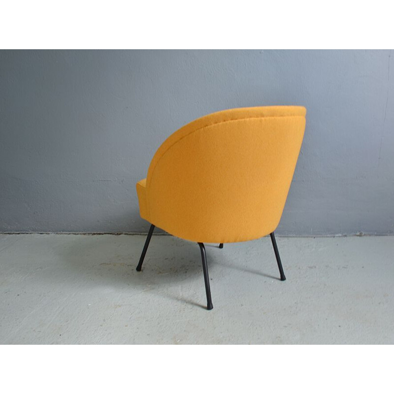 Vintage Club Chair in Theo Ruth style 1950s