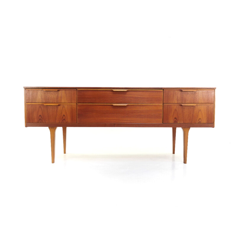 Mid Century Sideboard Chest of Drawers Teak Frank Guille For Austinsuite 1960s