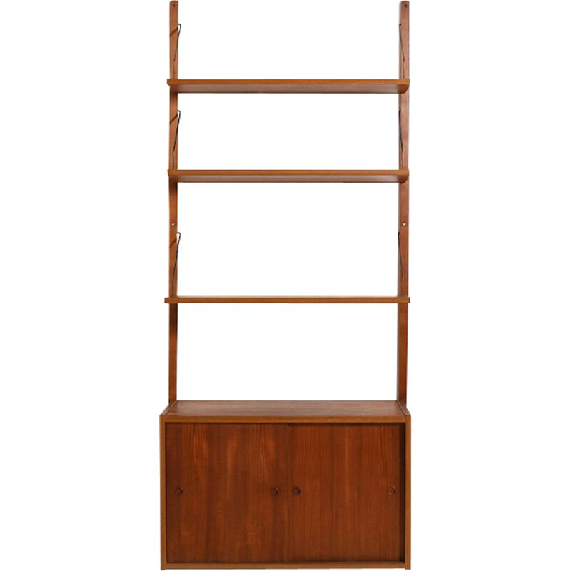 Mid Century Teak Wall Unit by Preben Sørensen Danish