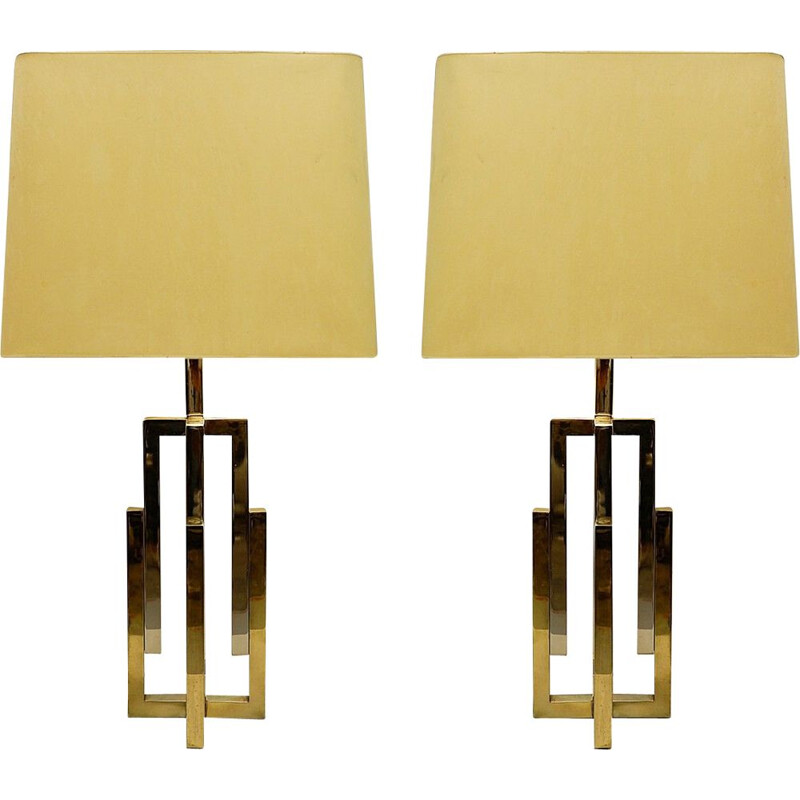  Pair of vintage Romeo Rega table lamps
