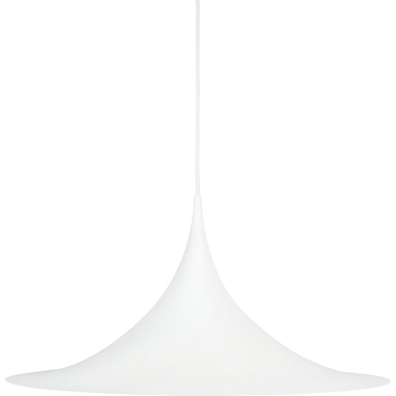 Vintage pendant lamp Semi by Bonderup & Thorup, Denmark, 1968