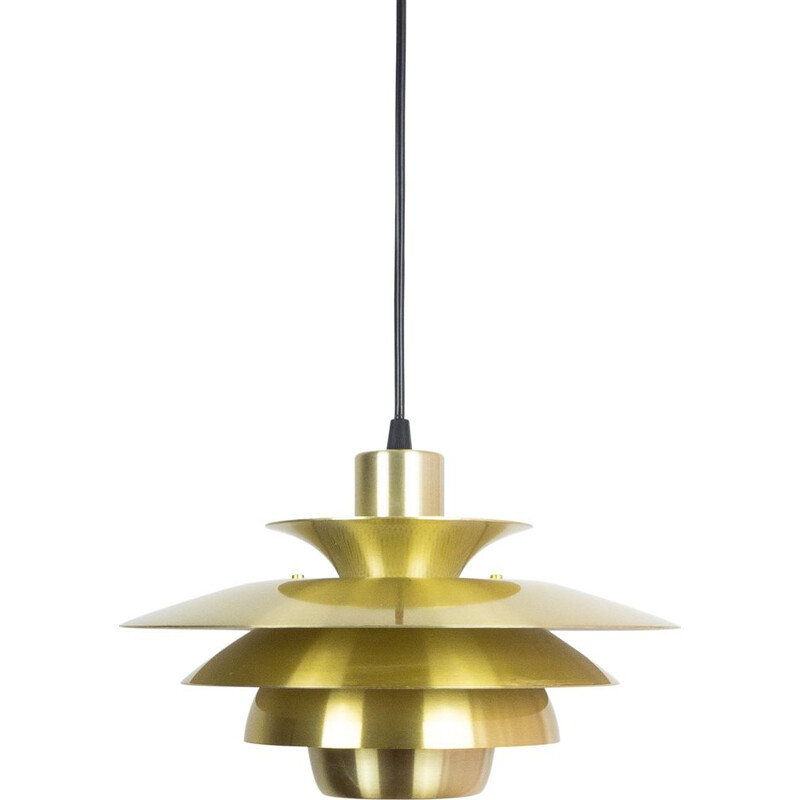 Vintage pendant lamp Verona by Jeka, Denmark 1980s