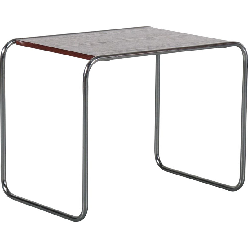 Vintage Model "B9" side table by Marcel Breuer for Gavina, Italy 1970s