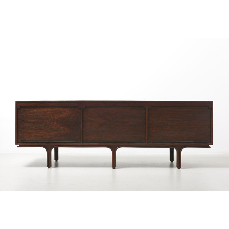 Vintage Sideboard in Rosewood by Gianfranco Frattini for Bernini, Italy 1957 