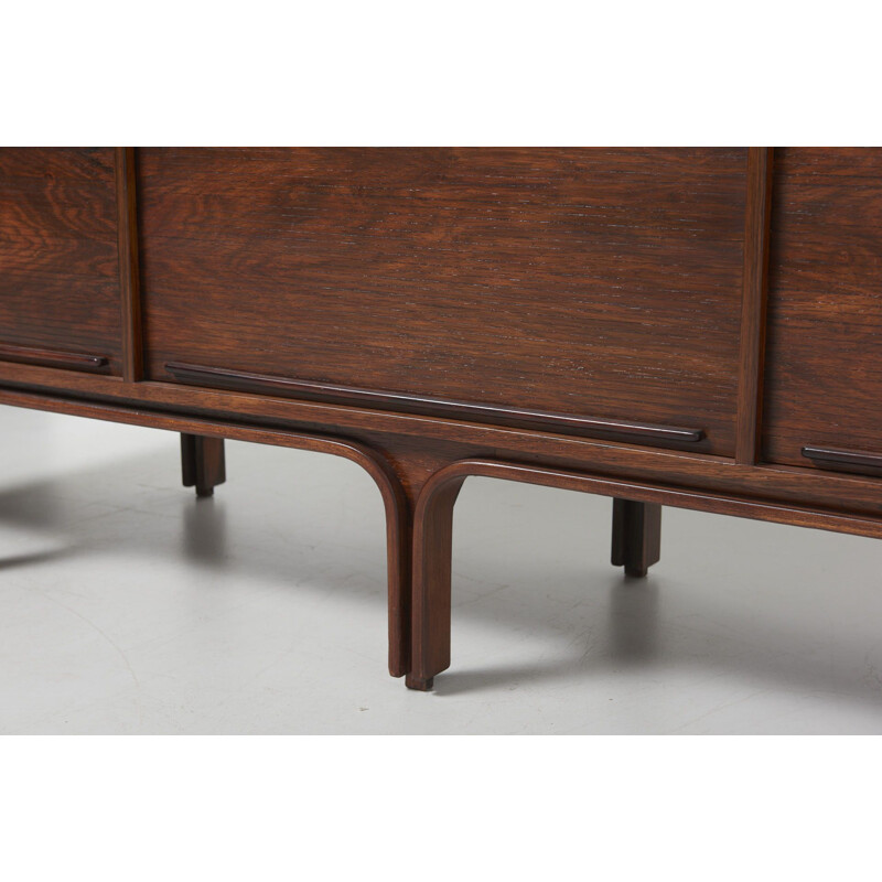 Vintage Sideboard in Rosewood by Gianfranco Frattini for Bernini, Italy 1957 