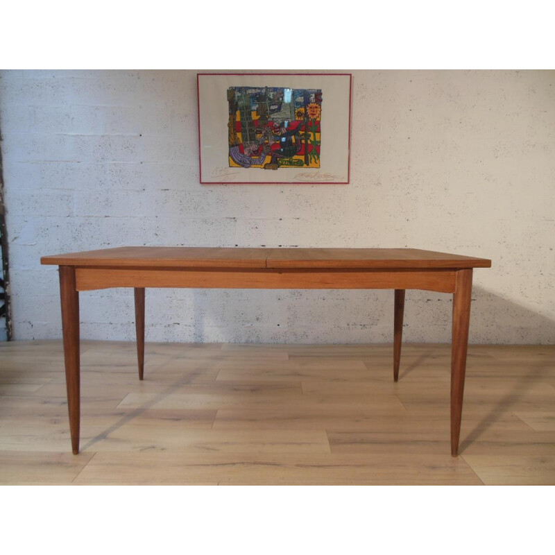 Table Scandinave en teck - années 60