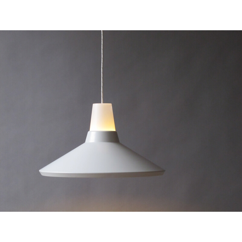 Light grey Nordisk Solar hanging lamp, Svend MIDDELBOE - 1960s