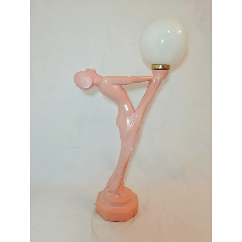 Lampe de table vintage en céramique, 1950