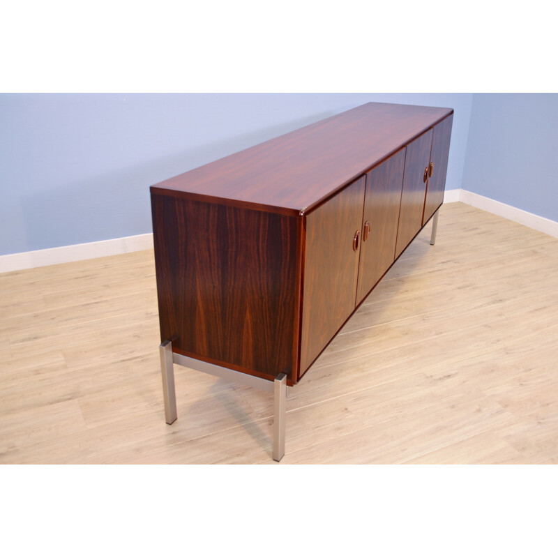 Vintage Dutch sideboard in rosewood by Kho Liang Ie for Frishto, 1960s