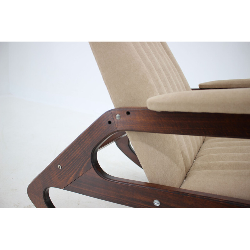 Mid-century rocking chair by ULUV, 1960's