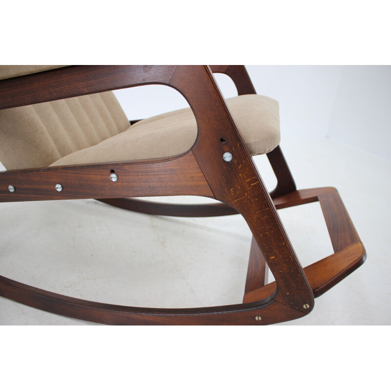 Mid-century rocking chair by ULUV, 1960's