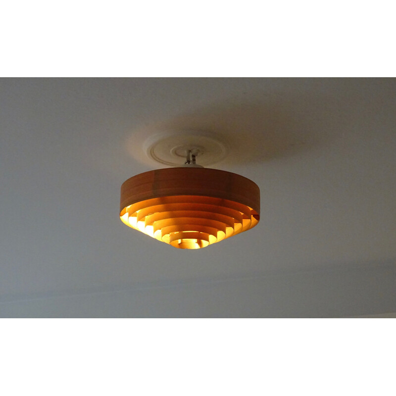 Vintage ceiling light Hans Agne Jakbosson Elysett, 1960