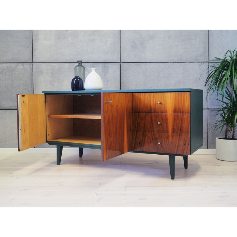 Vintage Mahogany sideboard, Polish 1980s