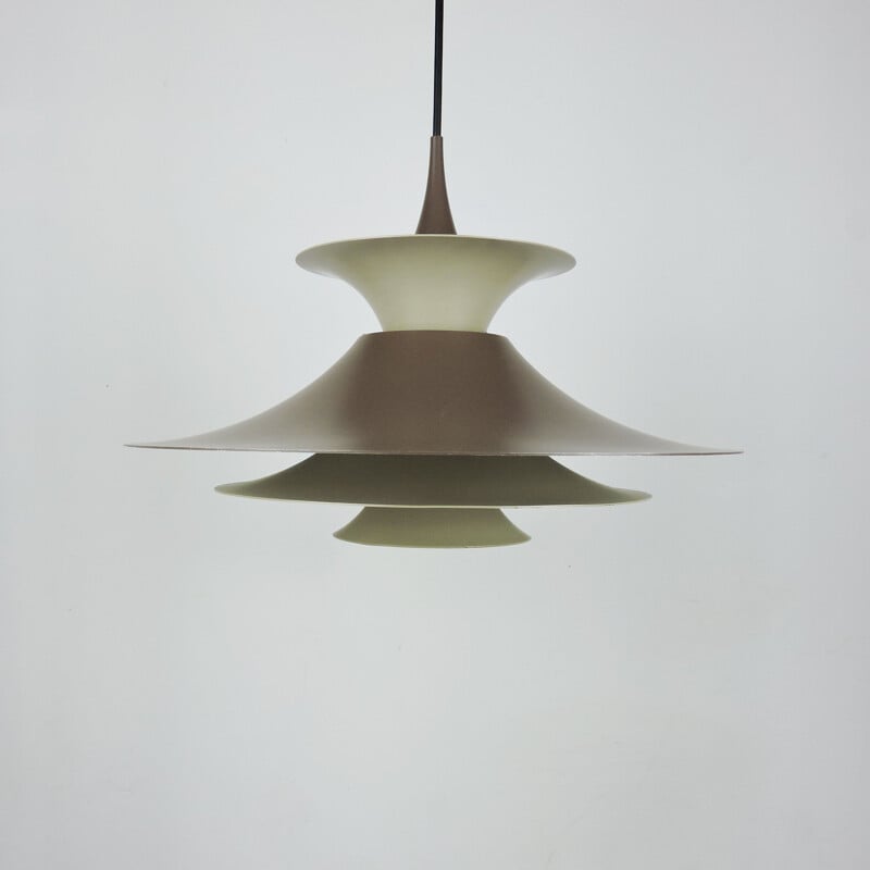 Vintage radius ceiling lamp by Erik Balslev for Fog and Mørup, 1970