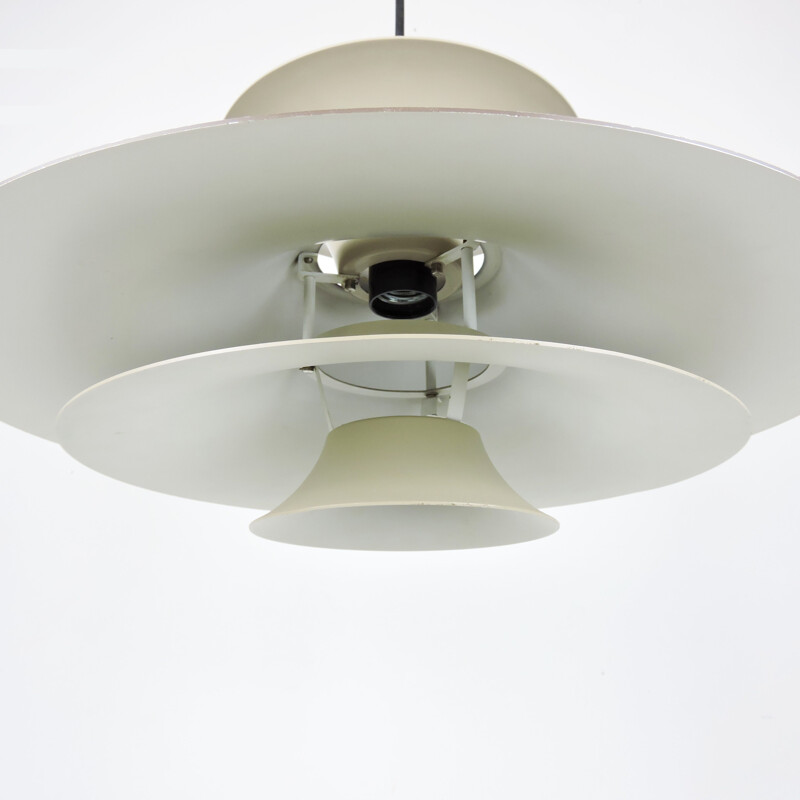 Vintage radius ceiling lamp by Erik Balslev for Fog and Mørup, 1970