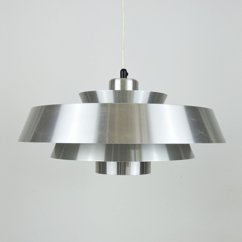 Suspensión nova vintage de Johannes Hammerborg para Fog and Mørup, Dinamarca 1960