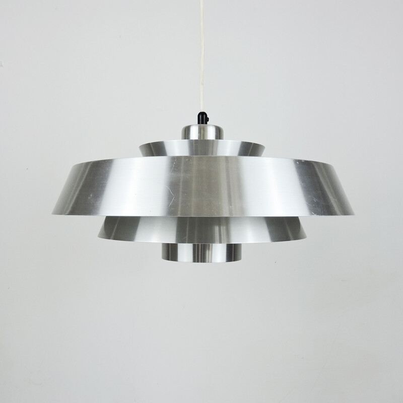 Suspensión nova vintage de Johannes Hammerborg para Fog and Mørup, Dinamarca 1960