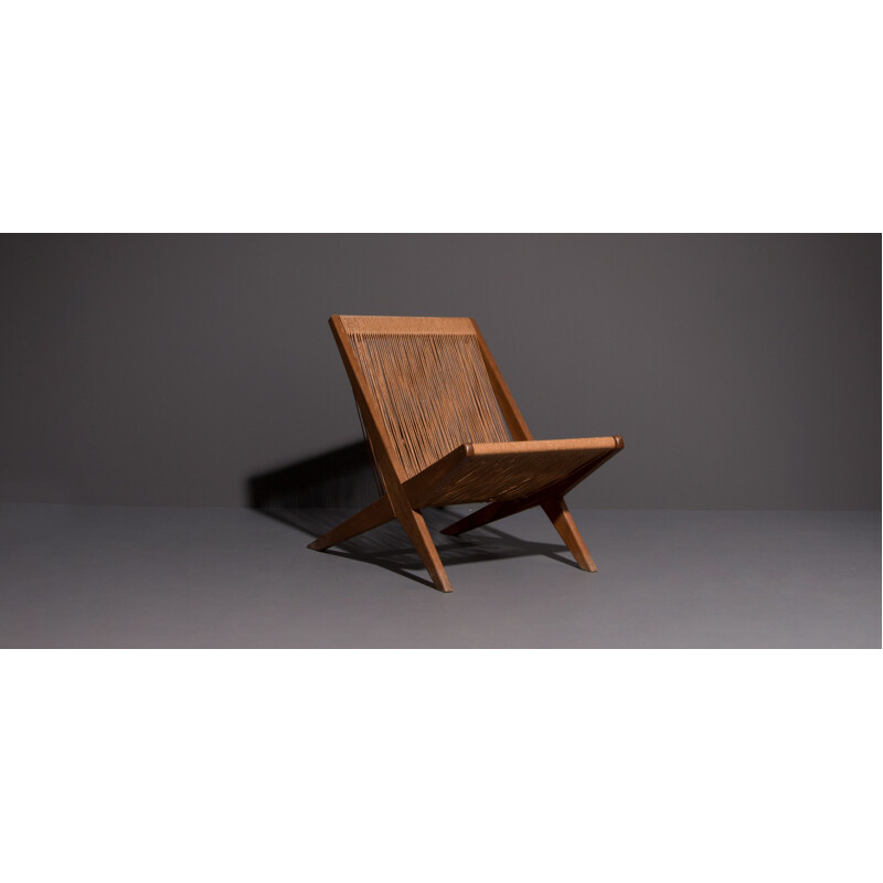 Vintage armchair Poul Kjaerholm and Jørgen Høj Snedkerier 1950