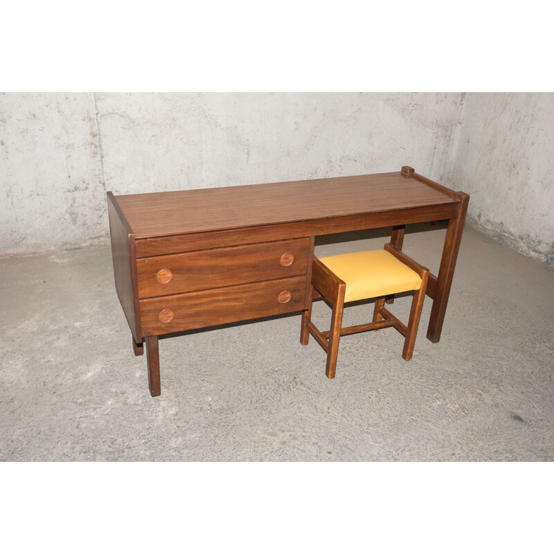 Bureau vintage console scandinave 1960