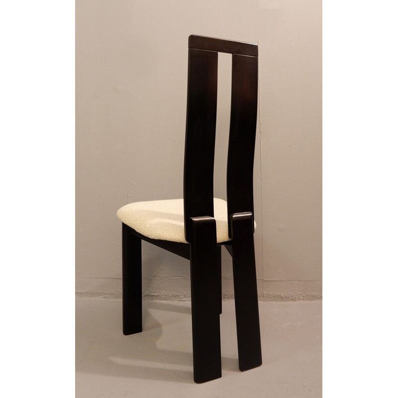 Conjunto de 6 sillas vintage de Pietro Costantini para Ello, 1970