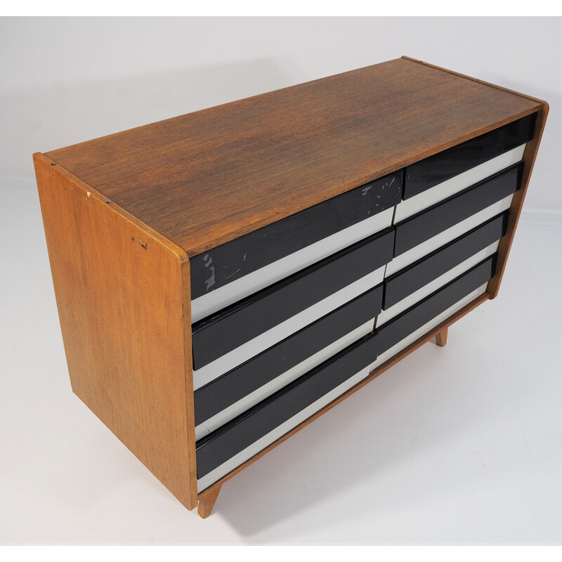 Vintage Jiri Jiroutek bicolor sideboard, 1960s