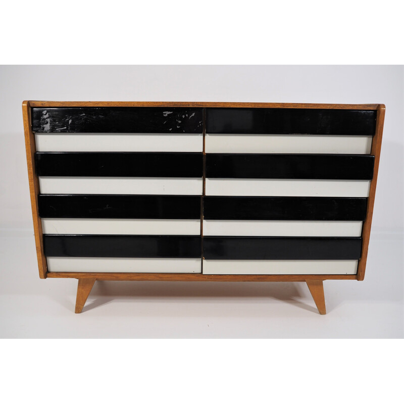 Vintage Jiri Jiroutek bicolor sideboard, 1960s