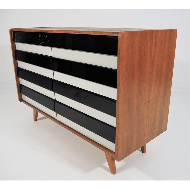 Vintage Jiri Jiroutek bicolor sideboard, 1960s