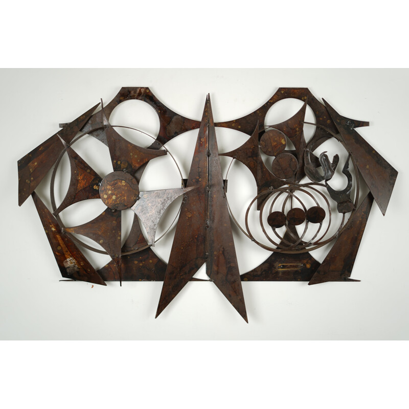 Mid-Century Wall Sculpture by Henrik Horst