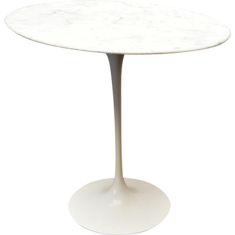 Table d'appoint Knoll en marbre Carrare, Eero SAARINEN - 1960