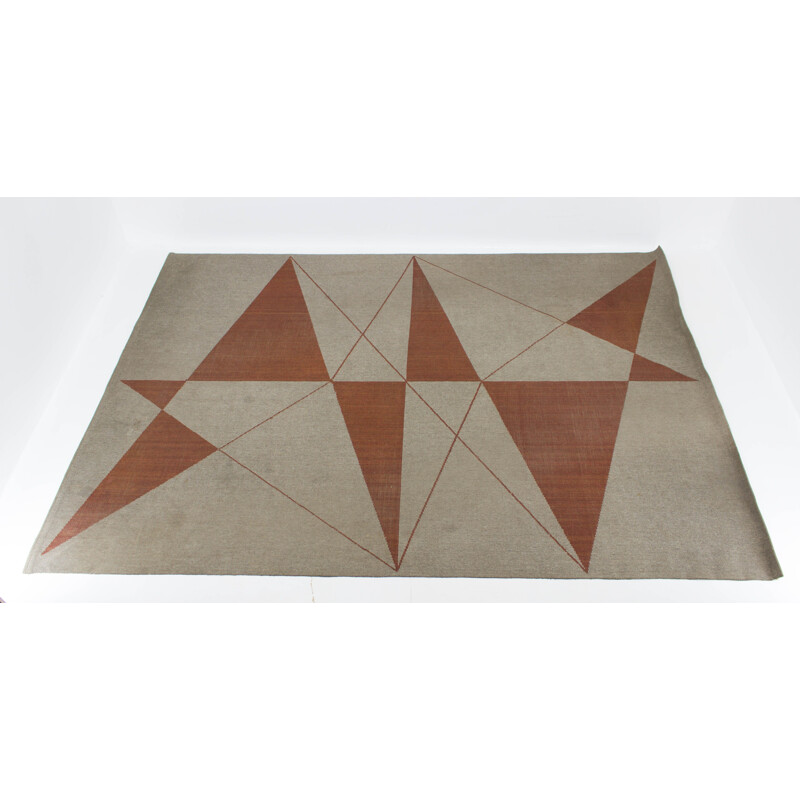 Vintage Geometric Carpet Superior by Slovena, 1960