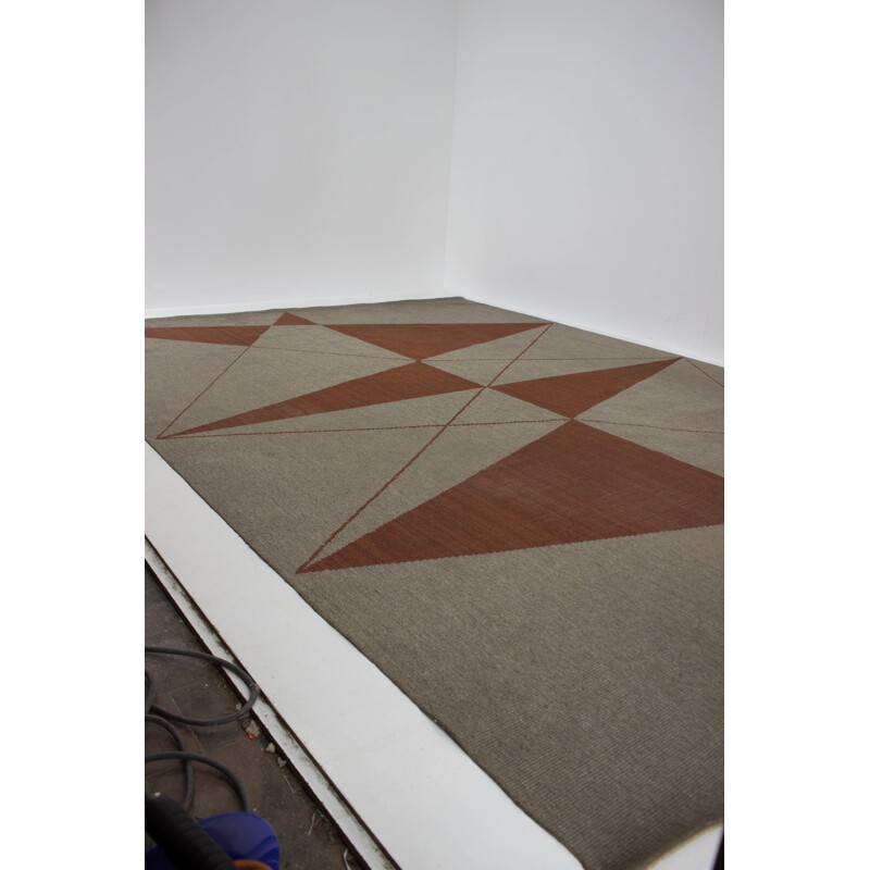 Vintage Geometric Carpet Superior by Slovena, 1960