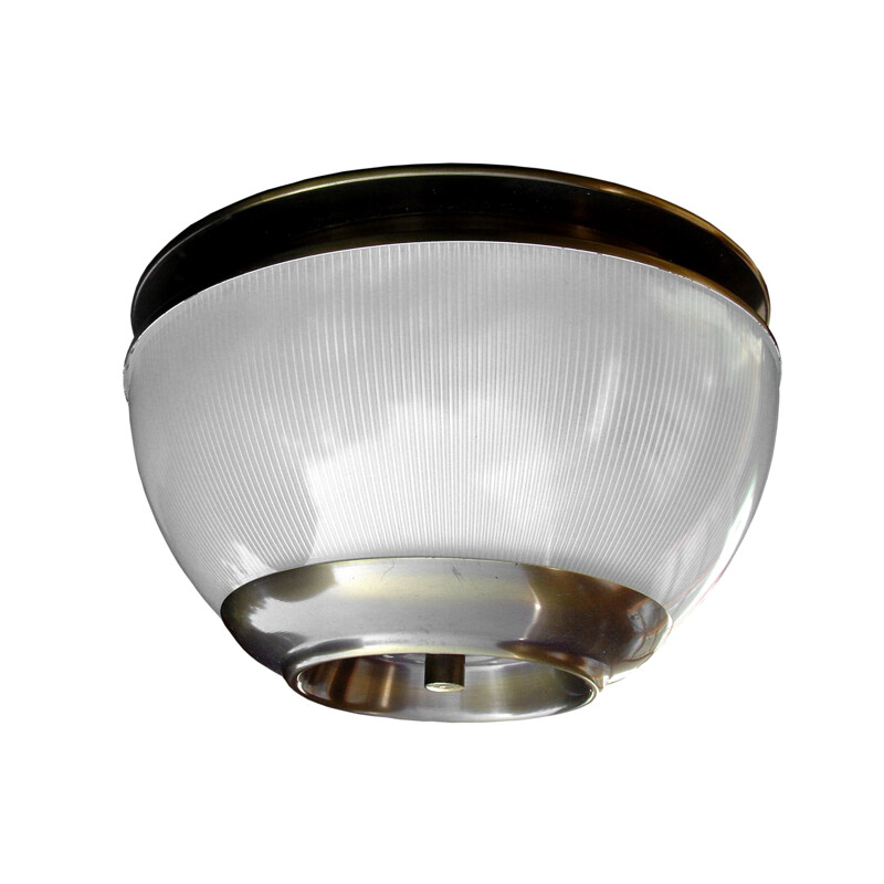 Vintage wall or ceiling light lsp3 model caccia dominioni by Azucena luigi, Italy 1960