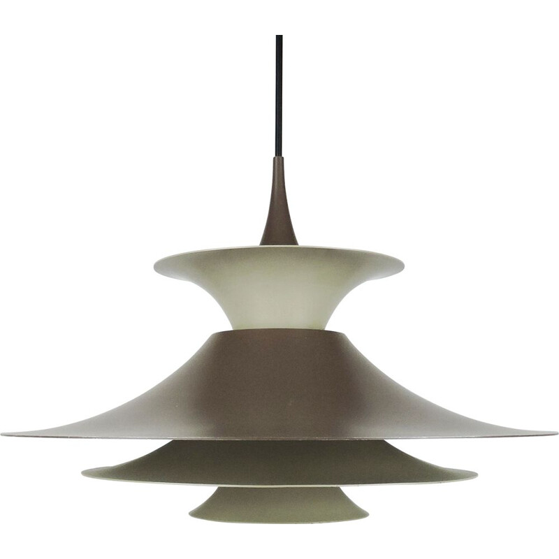 Lampada da soffitto a raggiera vintage di Erik Balslev per Fog e Mørup, 1970