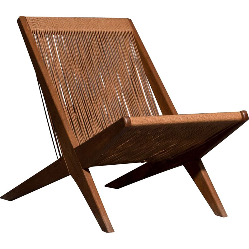 Vintage armchair Poul Kjaerholm and Jørgen Høj Snedkerier 1950