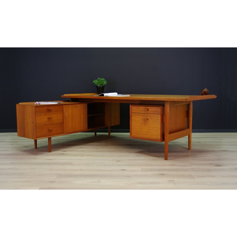 Vintage Desk in teak by Arne Vodder for Sibast, 1960