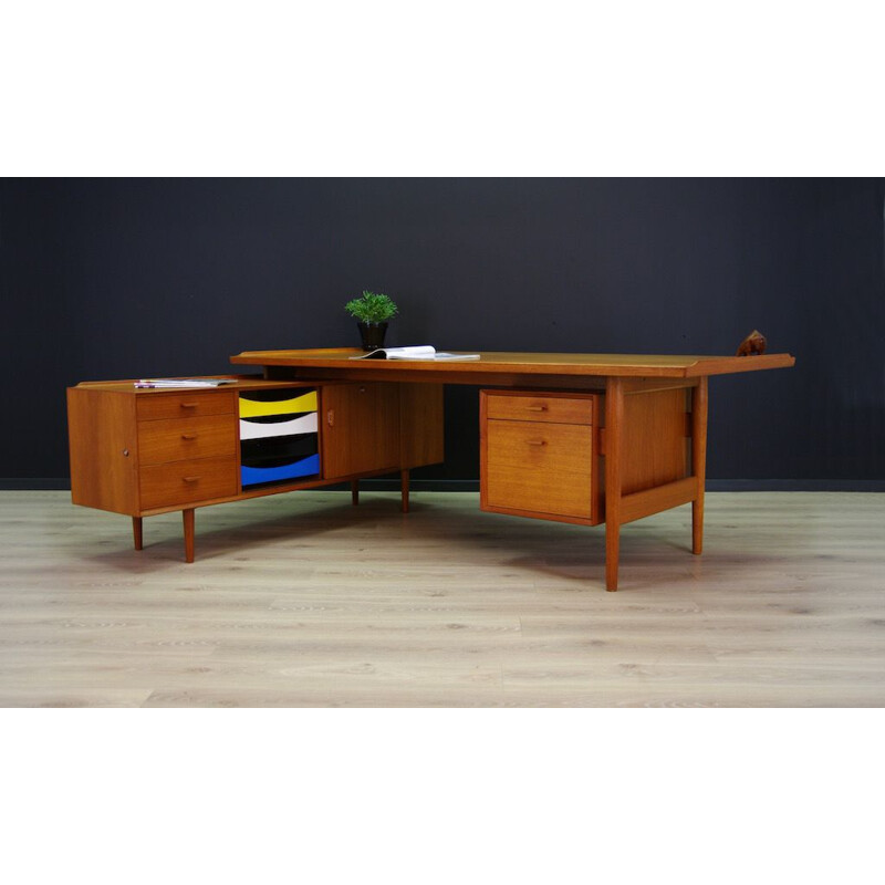 Vintage Desk in teak by Arne Vodder for Sibast, 1960