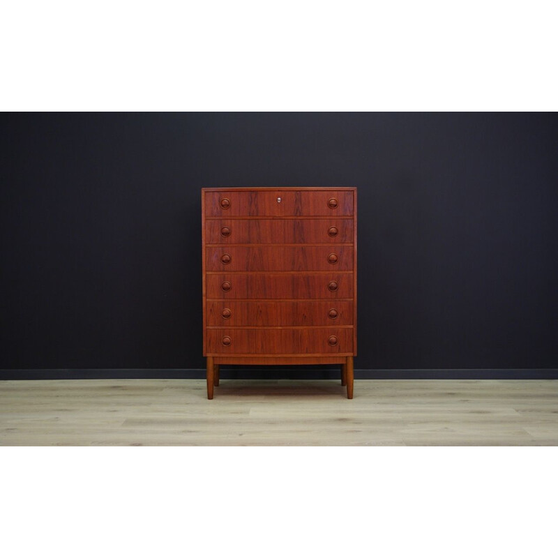 Vintage teak chest of drawers by Kai Kristiansen, 1960