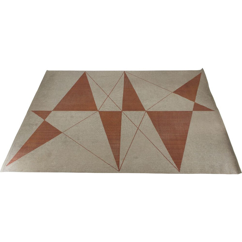 Vintage Geometric Carpet Superior by Slovena, 1960