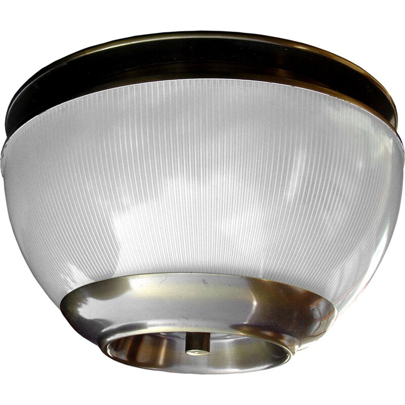 Vintage wall or ceiling light lsp3 model caccia dominioni by Azucena luigi, Italy 1960