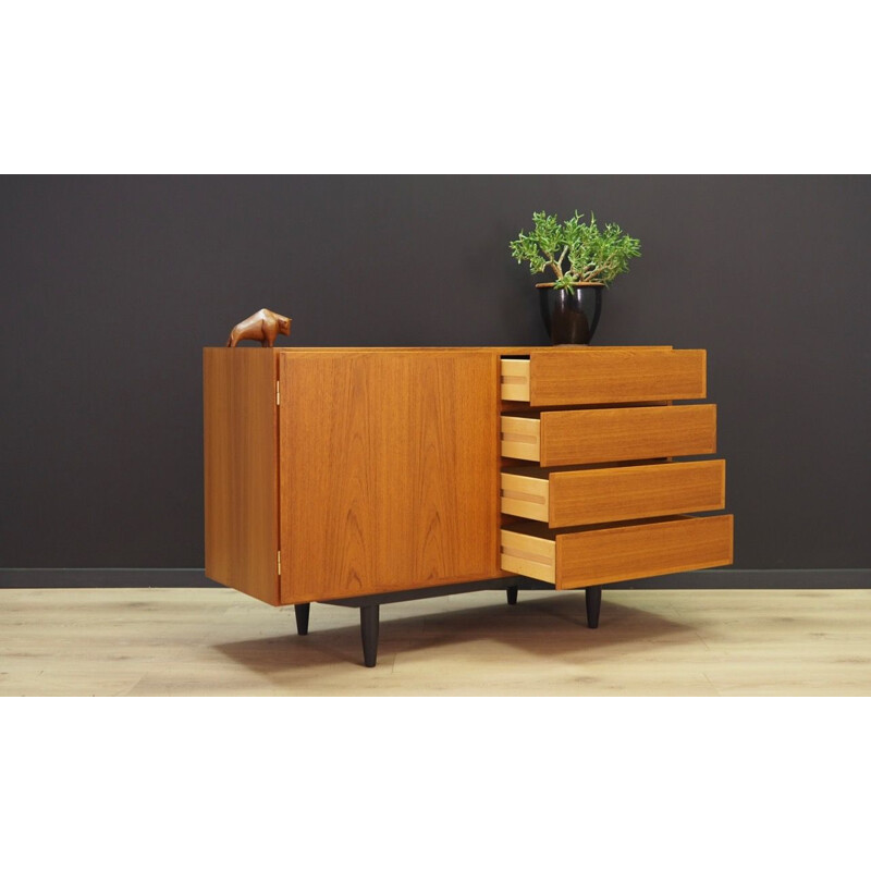 Vintage teak Omann Jun sideboard 1970