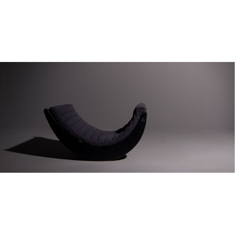 Rocking chair vintage de Verner Panton produit par Rosenthal