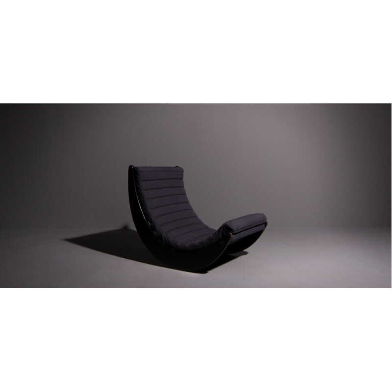 Verner Panton rocking chair produced by Rosenthal