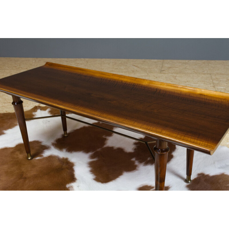 Vintage coffee table by Patijn Dutch Art Deco 1950