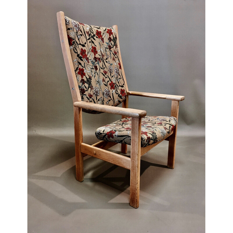 Vintage armchair Getama Hans Wegner scandinavian 1950