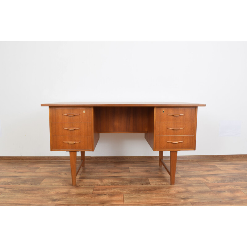 Mid-Century Teak Desk, Danish 1960s