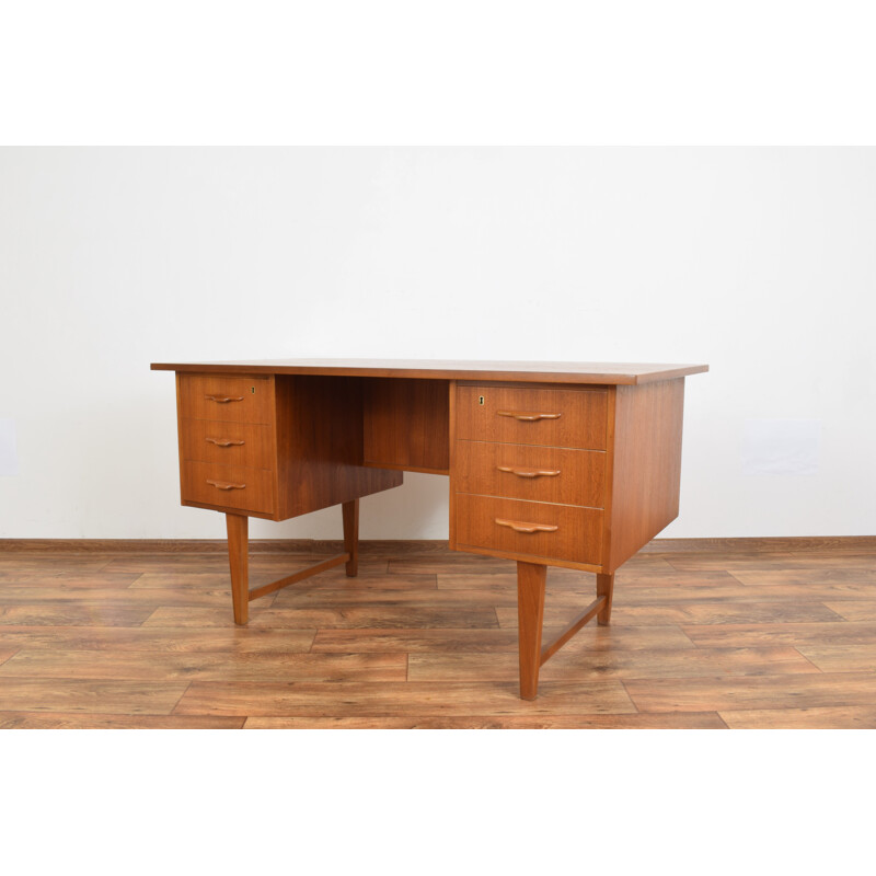 Mid-Century Teak Desk, Danish 1960s