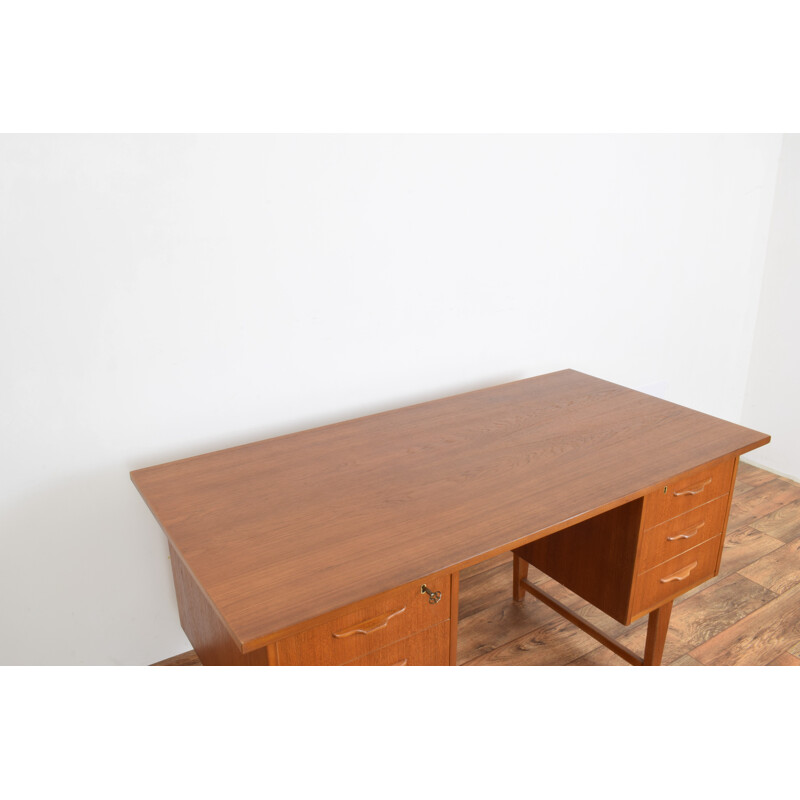 Mid-Century Teak Desk, Danish 1960s