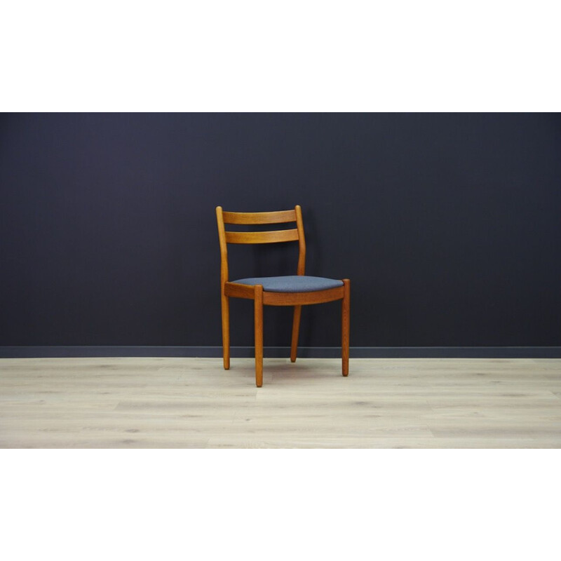 Ensemble de 6 chaises vintage en teck de Poul M. Volther 1960